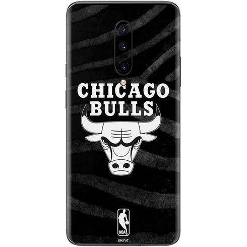 NBA Chicago Bulls Black Animal Print OnePlus 7 Pro Skin