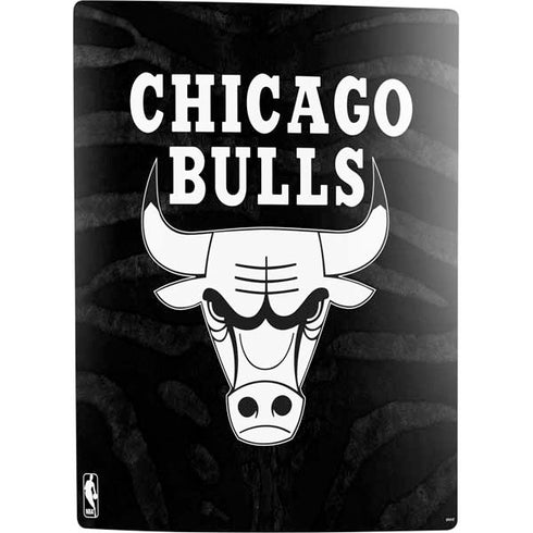 NBA Chicago Bulls Black Animal Print PS5 Digital Edition Bundle Skin
