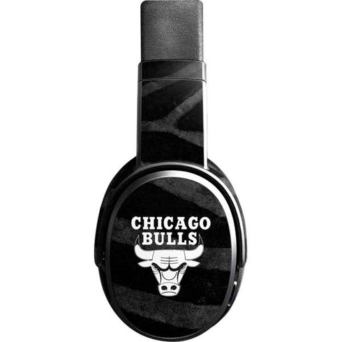 NBA Chicago Bulls Black Animal Print Skullcandy Crusher Wireless Skin