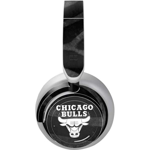 NBA Chicago Bulls Black Animal Print Surface Headphones Skin