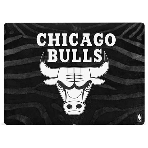 NBA Chicago Bulls Black Animal Print Surface Laptop 2 Skin