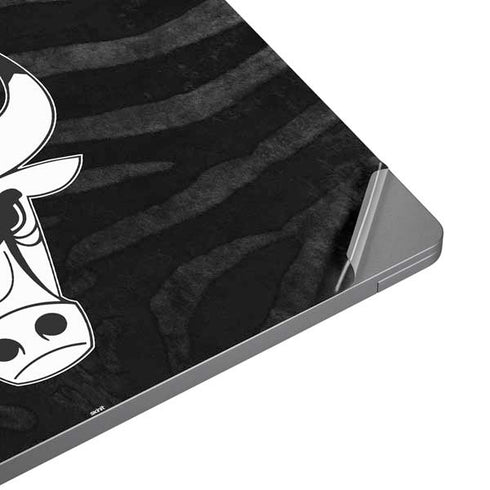 NBA Chicago Bulls Black Animal Print Universal Laptop 15in (12.2 x 8.8in) Skin