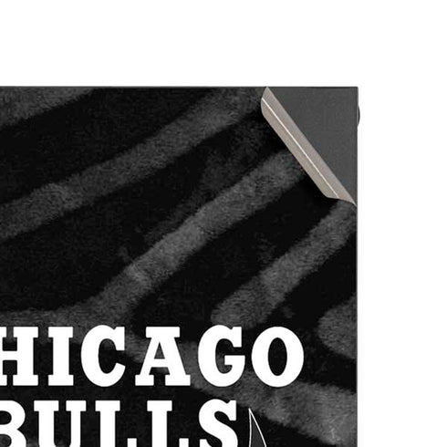 NBA Chicago Bulls Black Animal Print Xbox Series X Console Skin