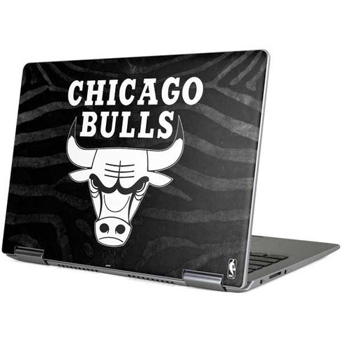 NBA Chicago Bulls Black Animal Print Yoga 710 14in Skin