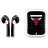 NBA Chicago Bulls Black Distressed Apple AirPods Skin
