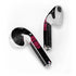 NBA Chicago Bulls Black Distressed Apple AirPods Skin