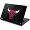 NBA Chicago Bulls Black Distressed Dell Chromebook Skin