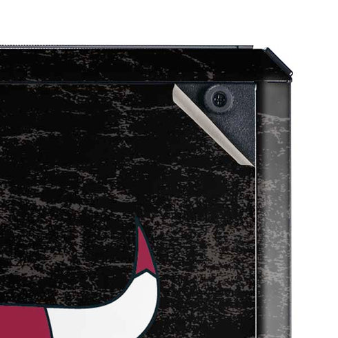 NBA Chicago Bulls Black Distressed Cooler Master MasterBox Q300L Mini Tower Skin