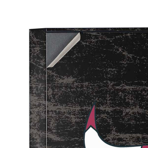 NBA Chicago Bulls Black Distressed Corsair 4000D Tempered Glass Mid-Tower ATX Case Skin