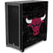 NBA Chicago Bulls Black Distressed Corsair 4000D Tempered Glass Mid-Tower ATX Case Skin