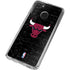 NBA Chicago Bulls Black Distressed Galaxy A21 Clear Case