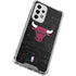 NBA Chicago Bulls Black Distressed Galaxy A33 5G Clear Case
