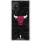 NBA Chicago Bulls Black Distressed Galaxy A51 5G Clear Case