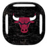 NBA Chicago Bulls Black Distressed Galaxy Buds Pro Skin