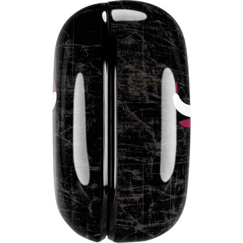 NBA Chicago Bulls Black Distressed Galaxy Buds Pro Skin