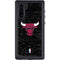 NBA Chicago Bulls Black Distressed Galaxy Note 10 Waterproof Case