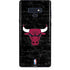 NBA Chicago Bulls Black Distressed Galaxy Note 9 Skin