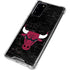 NBA Chicago Bulls Black Distressed Galaxy Note20 5G Clear Case