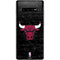 NBA Chicago Bulls Black Distressed Galaxy S10 Plus Skin