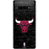NBA Chicago Bulls Black Distressed Galaxy S10 Plus Skin