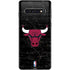 NBA Chicago Bulls Black Distressed Galaxy S10 Skin