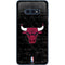 NBA Chicago Bulls Black Distressed Galaxy S10e Skin