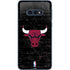 NBA Chicago Bulls Black Distressed Galaxy S10e Skin