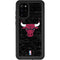 NBA Chicago Bulls Black Distressed Galaxy S20 Plus Waterproof Case
