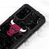 NBA Chicago Bulls Black Distressed Galaxy S20 Plus Waterproof Case