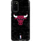 NBA Chicago Bulls Black Distressed Galaxy S20 Pro Case