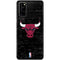 NBA Chicago Bulls Black Distressed Galaxy S20 Skin