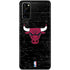 NBA Chicago Bulls Black Distressed Galaxy S20 Skin
