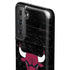 NBA Chicago Bulls Black Distressed Galaxy S21 FE Pro Case