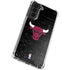 NBA Chicago Bulls Black Distressed Galaxy S21 Plus 5G Clear Case
