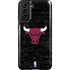 NBA Chicago Bulls Black Distressed Galaxy S21 Plus 5G Pro Case