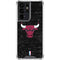 NBA Chicago Bulls Black Distressed Galaxy S21 Ultra 5G Clear Case