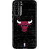 NBA Chicago Bulls Black Distressed Galaxy S22 Plus Pro Case