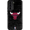 NBA Chicago Bulls Black Distressed Galaxy S22 Pro Case