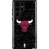 NBA Chicago Bulls Black Distressed Galaxy S22 Ultra Pro Case