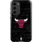 NBA Chicago Bulls Black Distressed Galaxy S23 Plus Pro Case