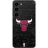 NBA Chicago Bulls Black Distressed Galaxy S23 Skin