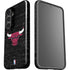 NBA Chicago Bulls Black Distressed Galaxy S24 Plus Impact Case