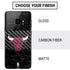 NBA Chicago Bulls Black Distressed Galaxy S9 Skin