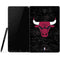 NBA Chicago Bulls Black Distressed Samsung Galaxy Tab Skin