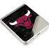 NBA Chicago Bulls Black Distressed Galaxy Z Flip3 5G Skin