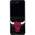 NBA Chicago Bulls Black Distressed Galaxy Z Flip5 5G Skin