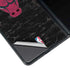 NBA Chicago Bulls Black Distressed Galaxy Z Fold4 5G Skin