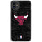 NBA Chicago Bulls Black Distressed iPhone 11 Clear Case