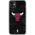 NBA Chicago Bulls Black Distressed iPhone 11 Clear Case