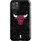 NBA Chicago Bulls Black Distressed iPhone 11 Pro Max Impact Case